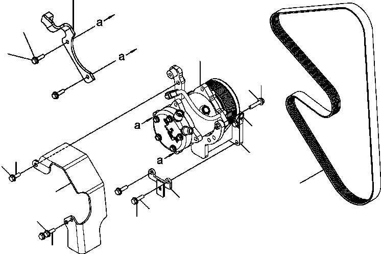 Крышка 12Y-01-12612 KOMATSU