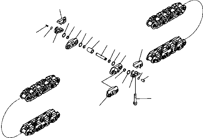 Track Link Assembly 12Y-32-00300 KOMATSU