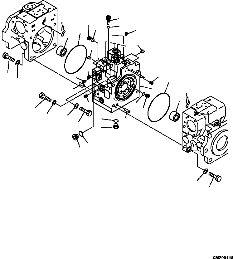 Уплотнительное кольцо круглого сечения 07000-A5170 KOMATSU