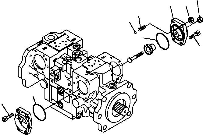 Крышка в сборе 720-2L-03120 KOMATSU