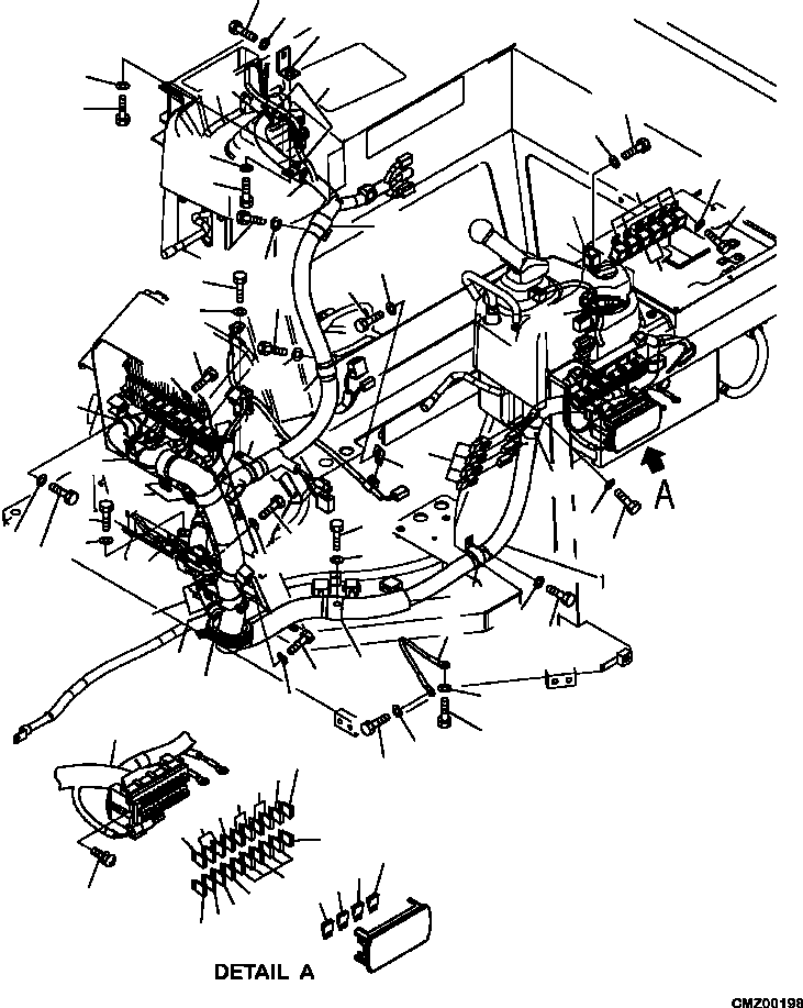 HARNESS, WIRING - CONTROLS \0\11Y-06-31111 KOMATSU