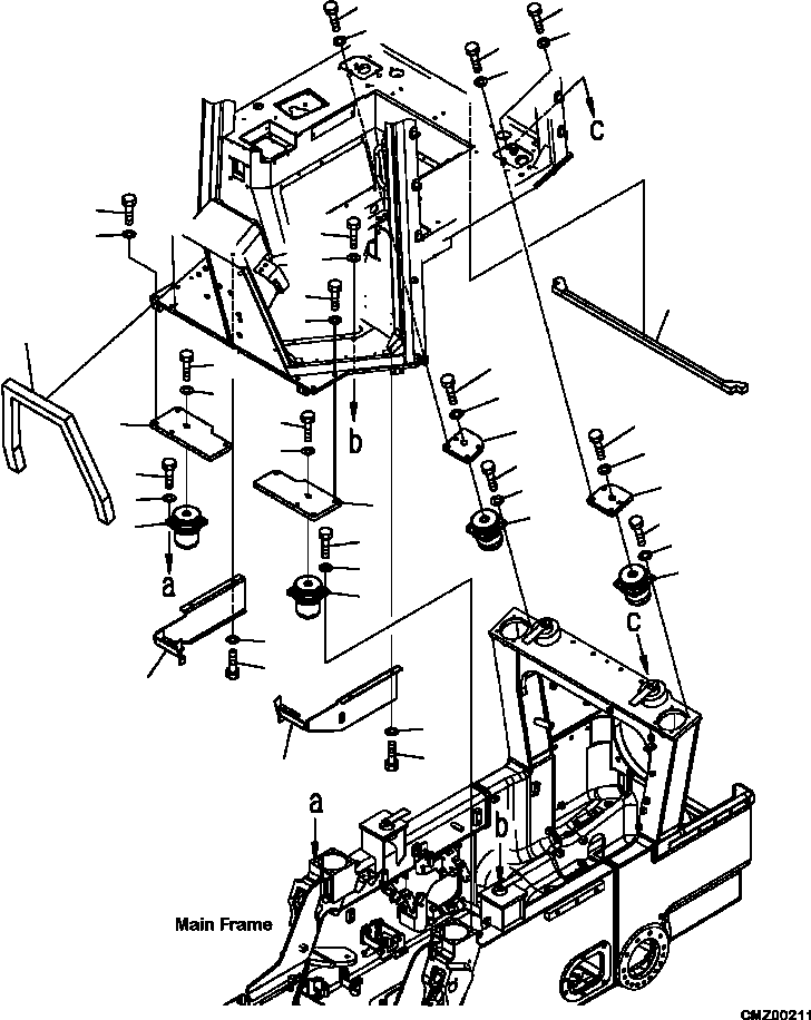 Пластина 09805-07100 KOMATSU