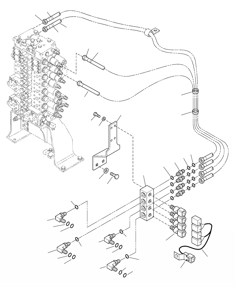 Жгут проводов 206-06-A1380 KOMATSU