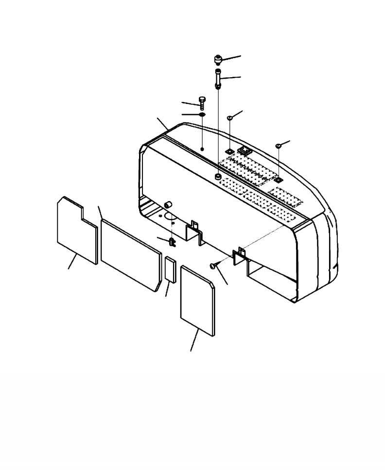 COUNTERWEIGHT 206-46-A5140 KOMATSU
