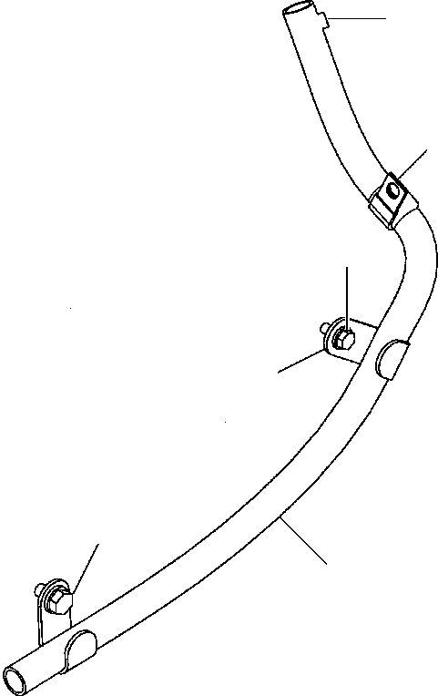 Хомут шланга 12Y-01-12530 KOMATSU