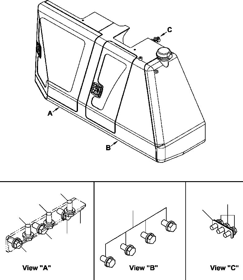 Кронштейн 12Y-04-11630 KOMATSU
