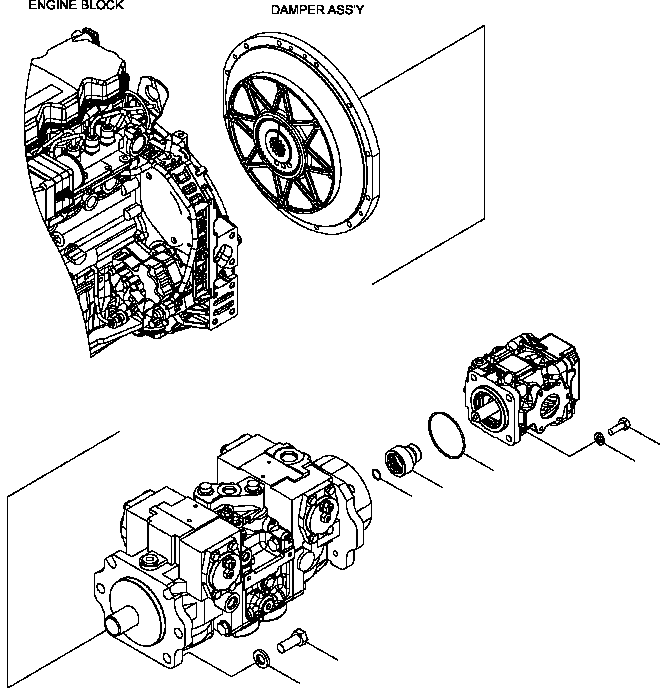 Муфта 720-2L-12530 KOMATSU