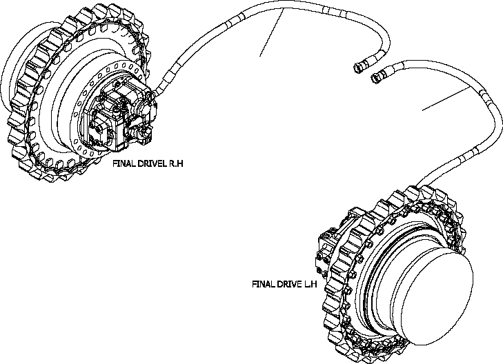 Шланг в сборе 12Y-49-11521 KOMATSU