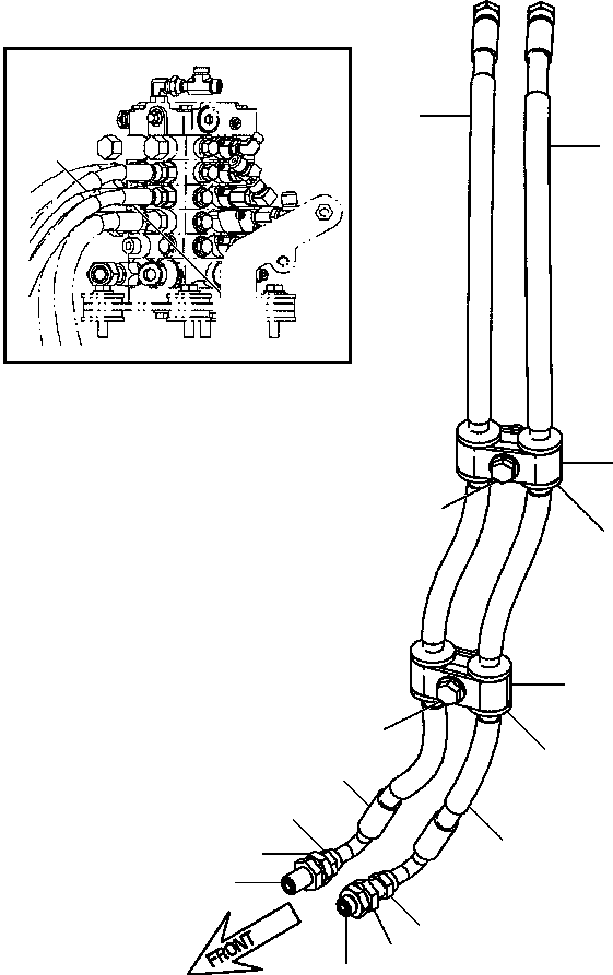 UNION, BULKHEAD 12Y-62-13291 KOMATSU