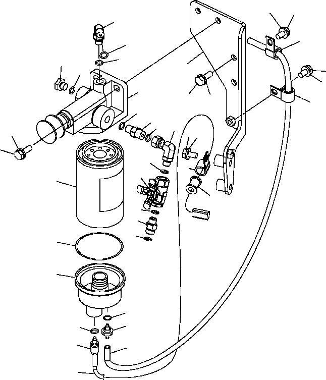 Шланг 07270-20805 KOMATSU