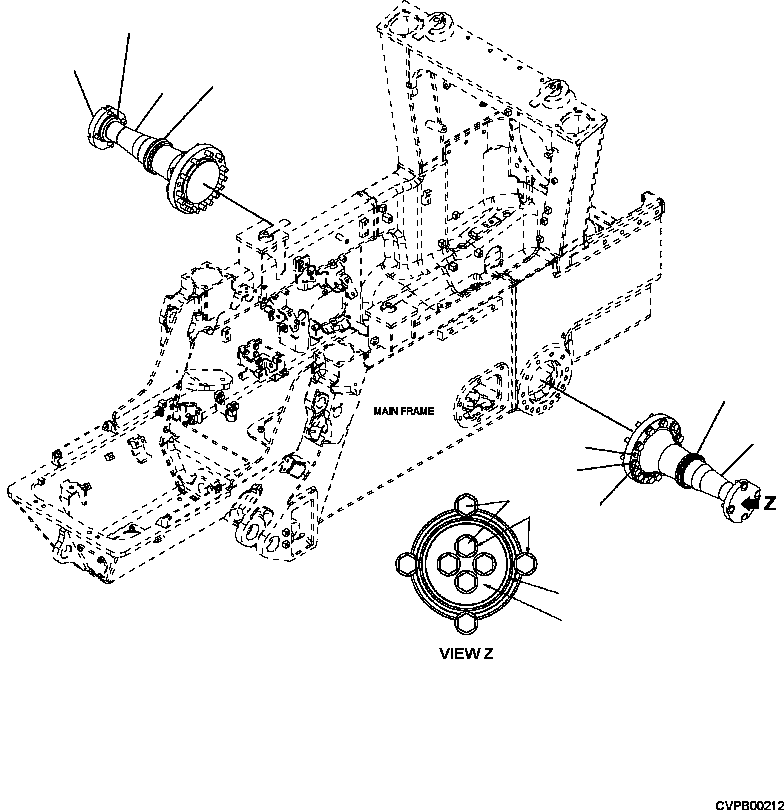Проставка 12Y-50-11280 KOMATSU