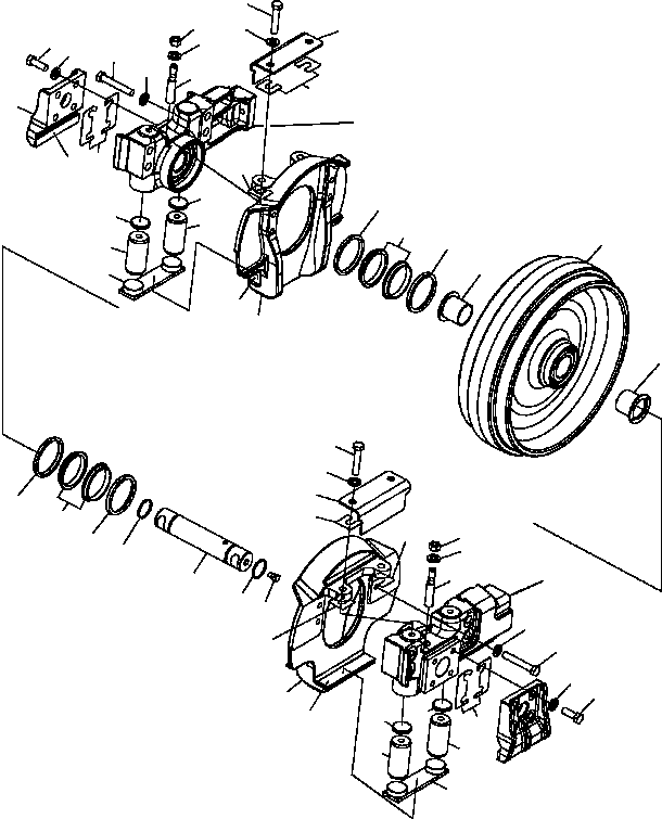 Направляющая 12Y-30-11331 KOMATSU