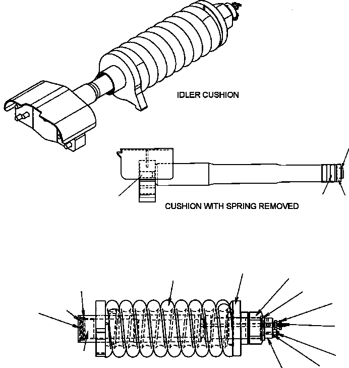 Цилиндр 124-30-64221 KOMATSU