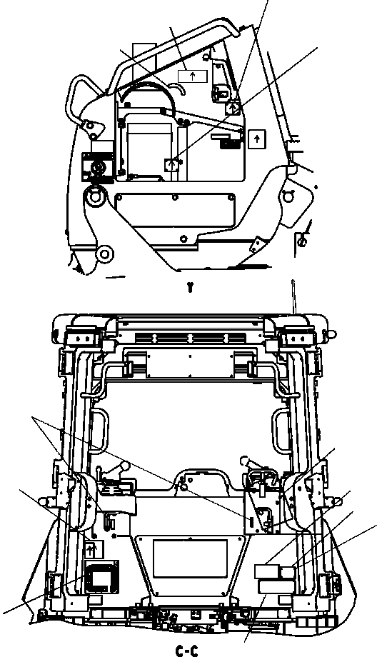 Пластина 09601-17050 KOMATSU