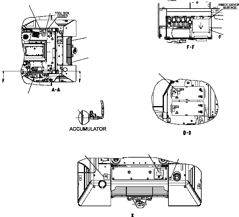 PLATE¤ SAFETY,AFTER OPERATING 09654-B0480 KOMATSU