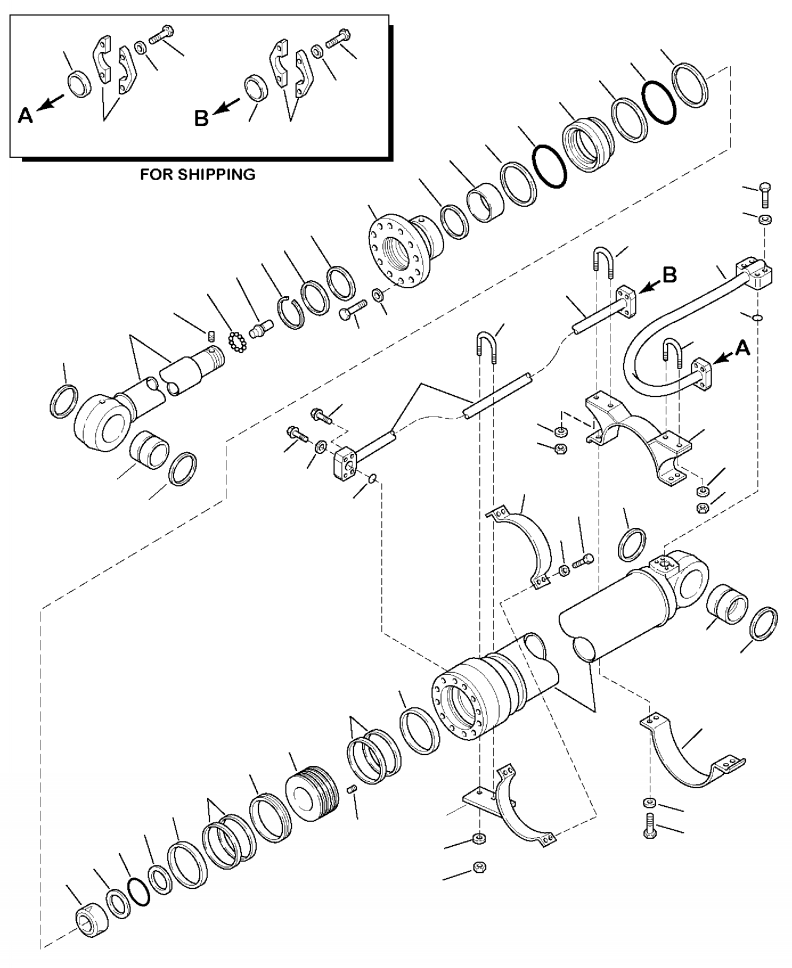 Трубка 707-86-68441 KOMATSU