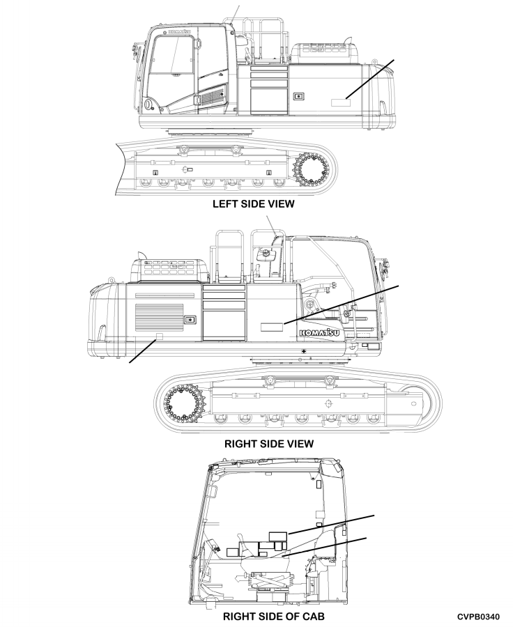 DECAL, FLEXXAIRE, EQUIPED WITH FLEXXAIRE  REVERSIBLE PITCH FAN 2A7-00-A0020 KOMATSU
