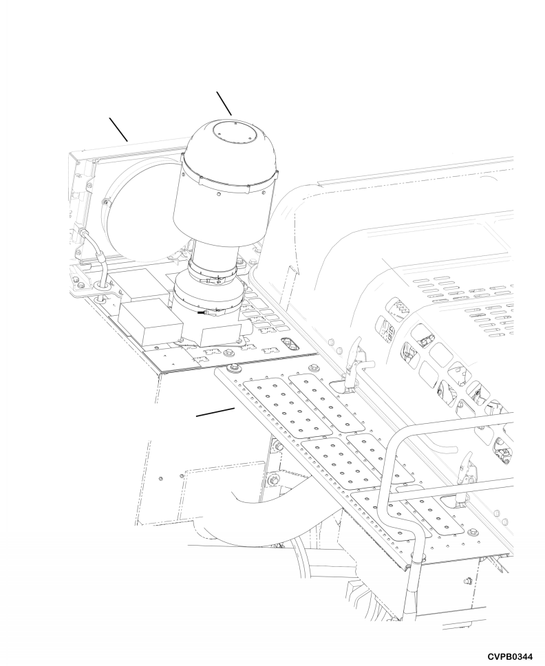 PRE-CLEANER KIT, SY-KLONE 207-03-A1690 KOMATSU