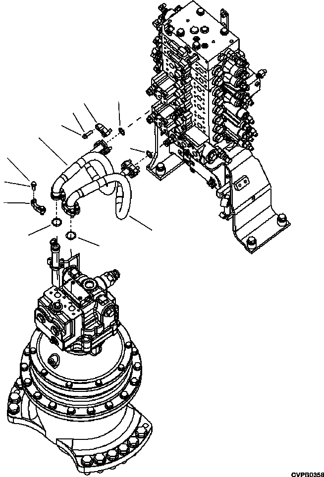 Шланг 206-62-A4140 KOMATSU
