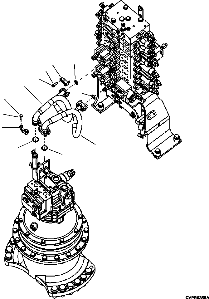 Шланг 206-62-A4110 KOMATSU