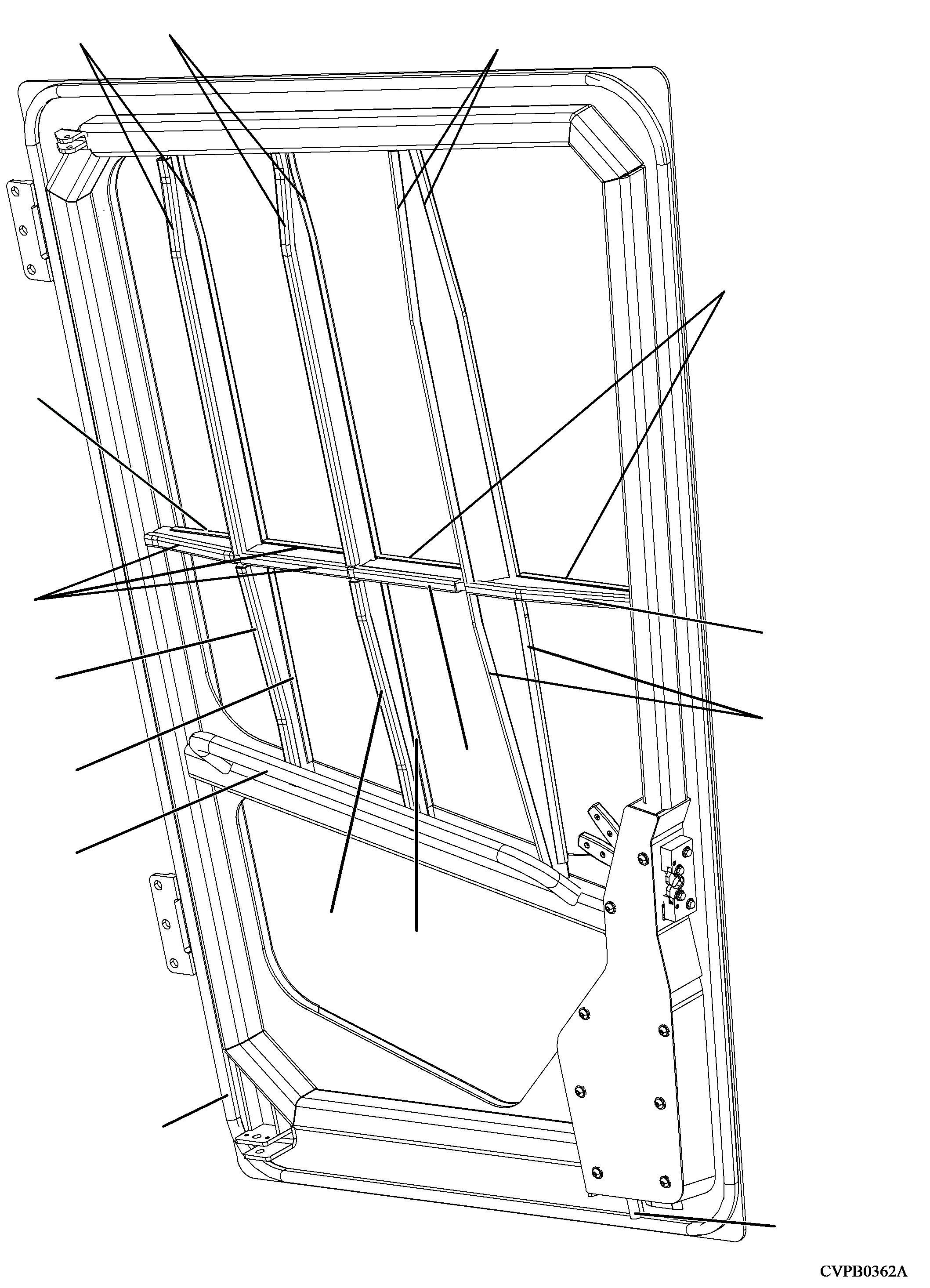 Поручень 207-53-32D82 KOMATSU