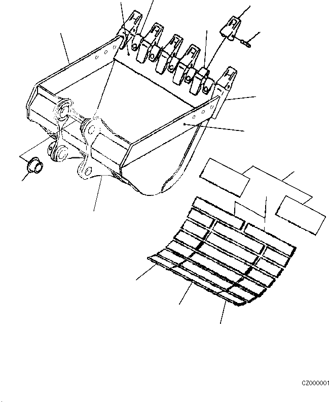 Пластина 207-934-D151 KOMATSU
