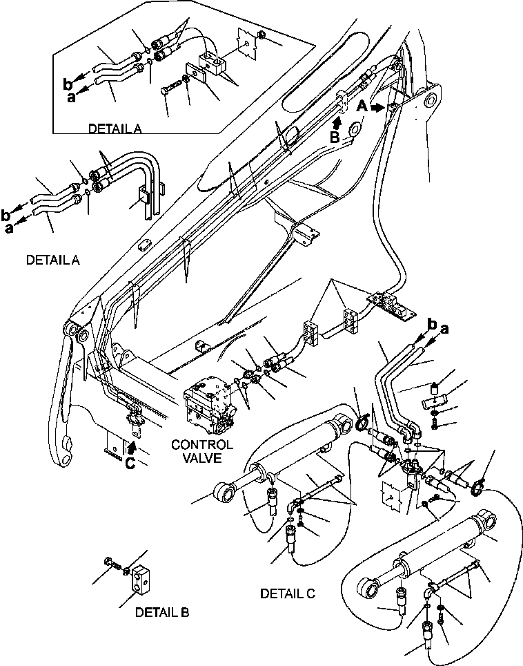 Труба 37C-70-17180 KOMATSU