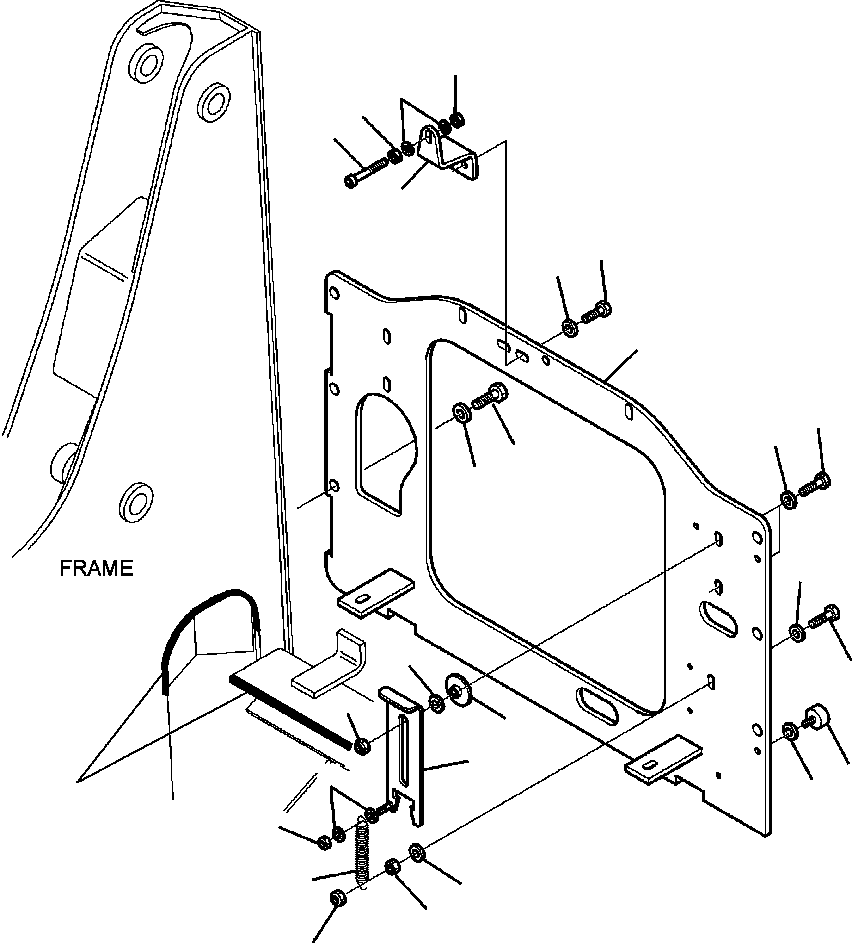 TRIM, L.H. AND R.H. 2939-62-1310 KOMATSU