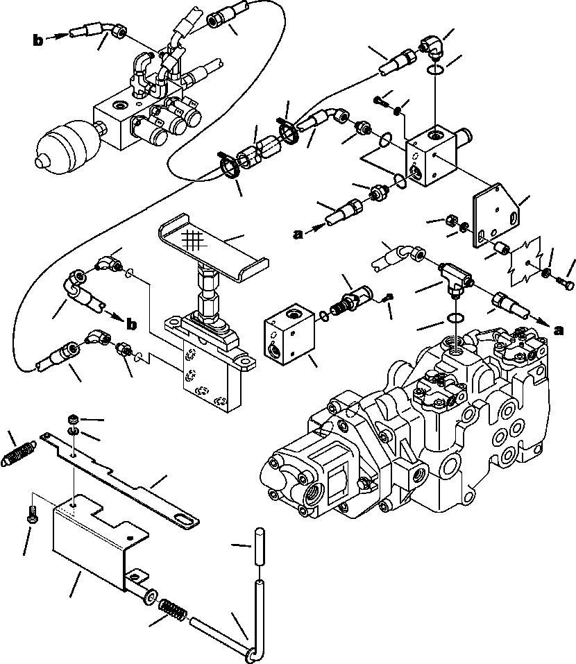 Электромагнитный клапан 845 240 006 KOMATSU