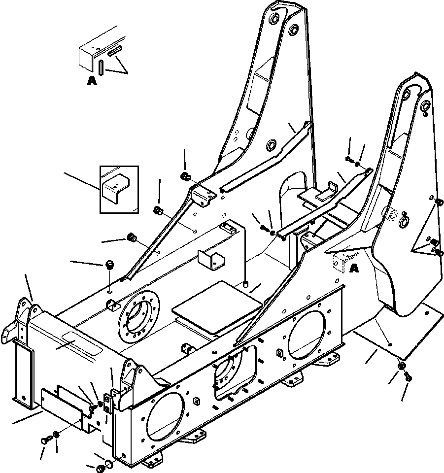 Пробка 801 940 113 KOMATSU