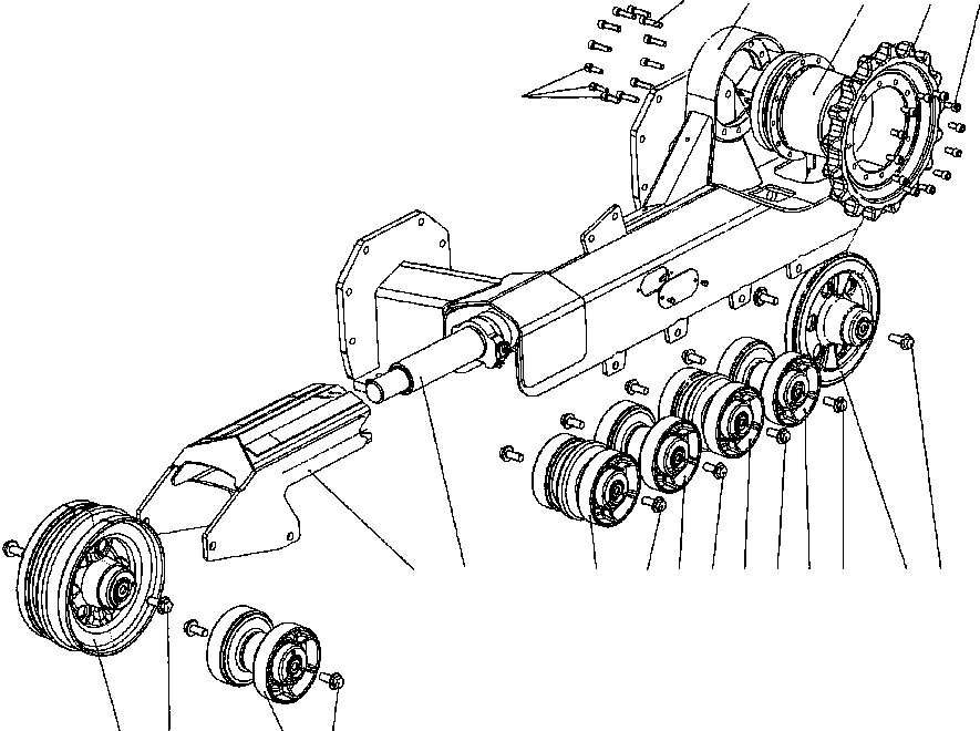 Болт 37C-22-11630 KOMATSU