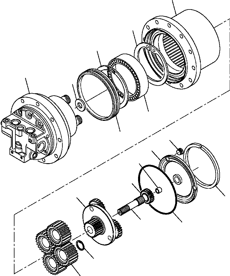 Накладка RT6663350470 KOMATSU