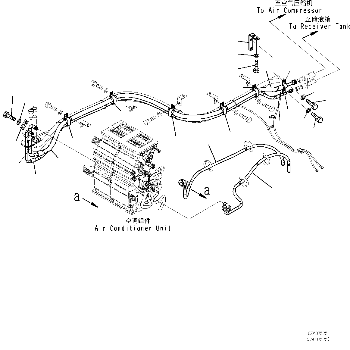 Шланг 423-S62-D161 KOMATSU