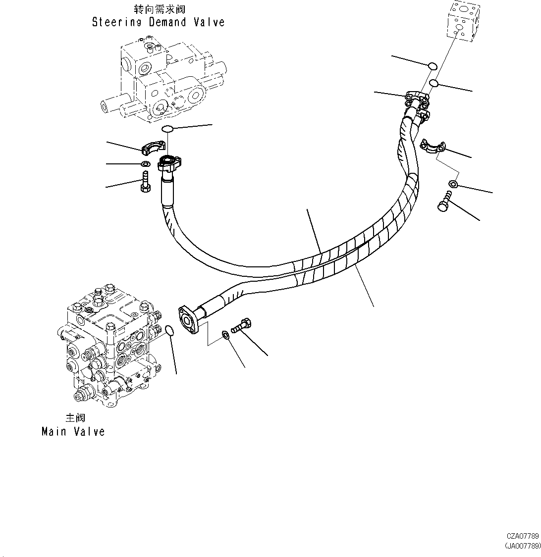 Шланг 423-62-42510 KOMATSU