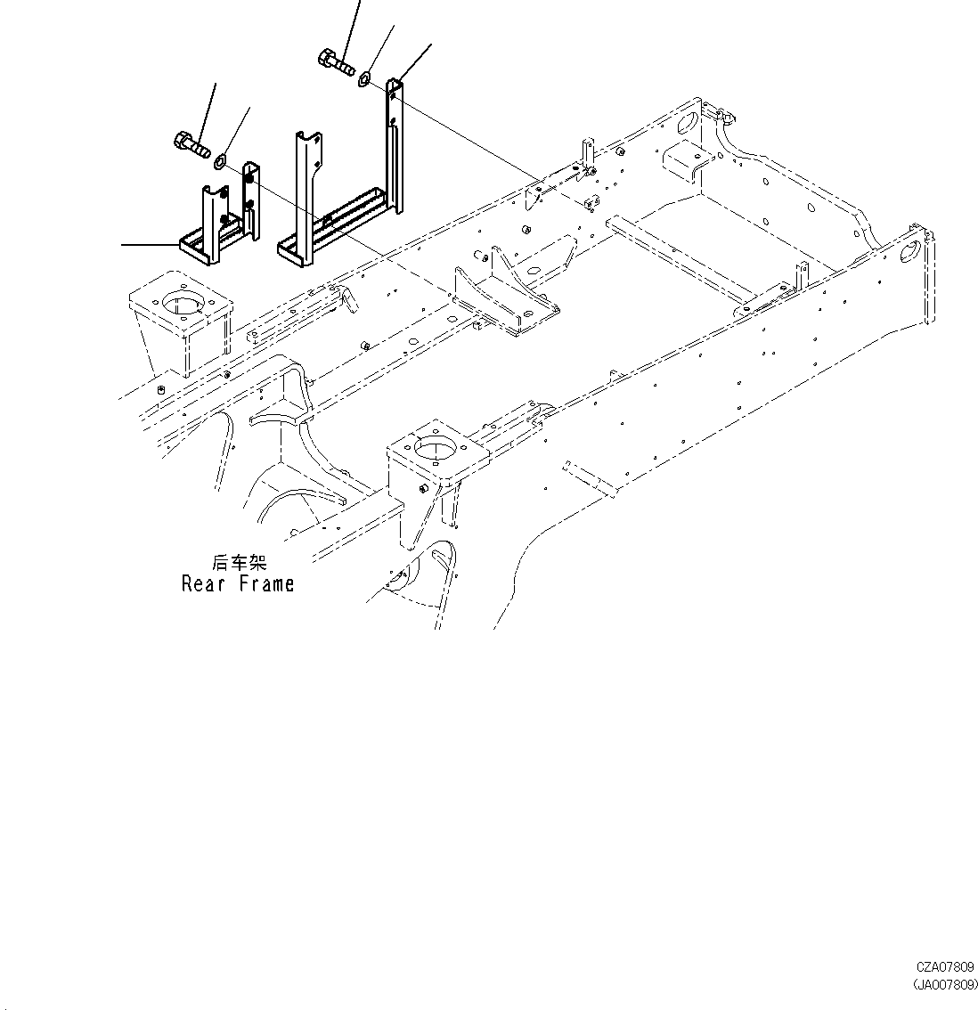 Подножка 423-46-D2110 KOMATSU
