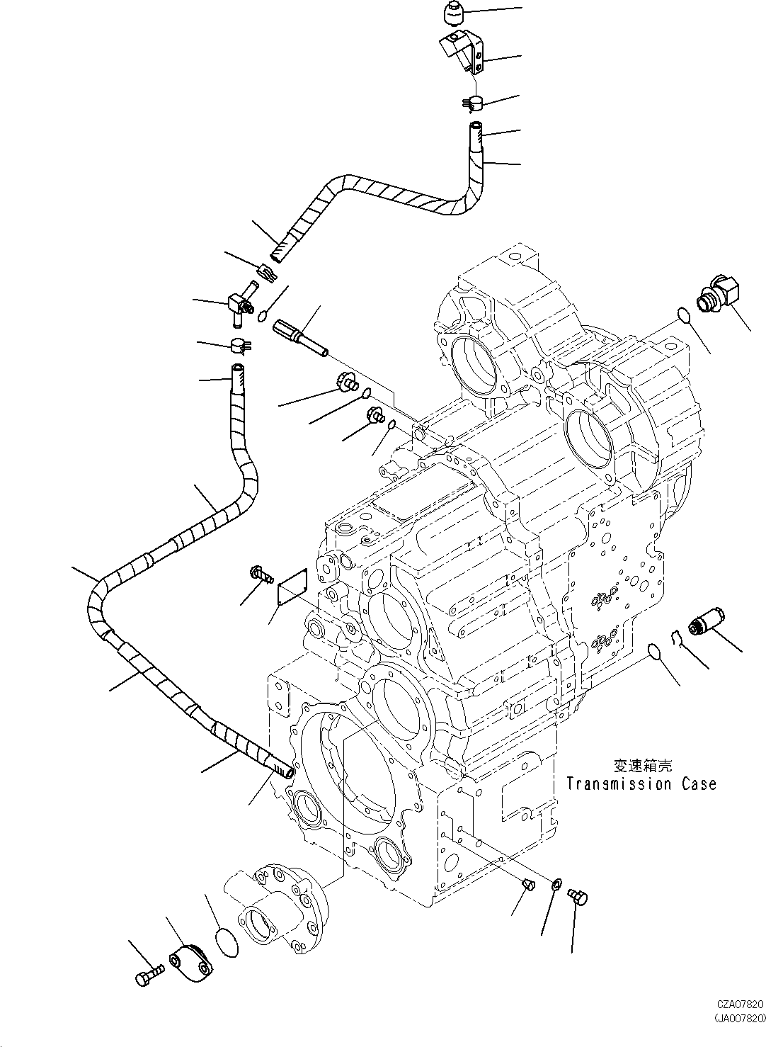 Пробка 714-12-38850 KOMATSU