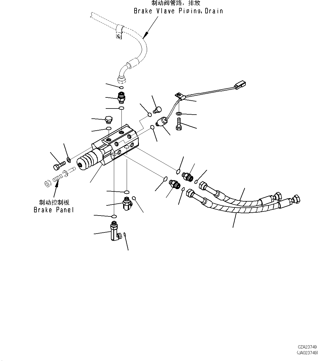 Клапан в сборе 421-43-48711 KOMATSU
