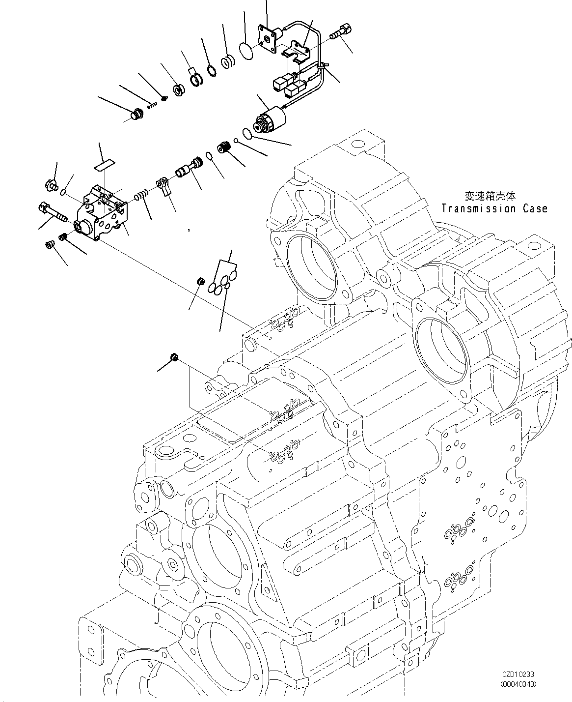 Клапан в сборе 714-12-35504 KOMATSU