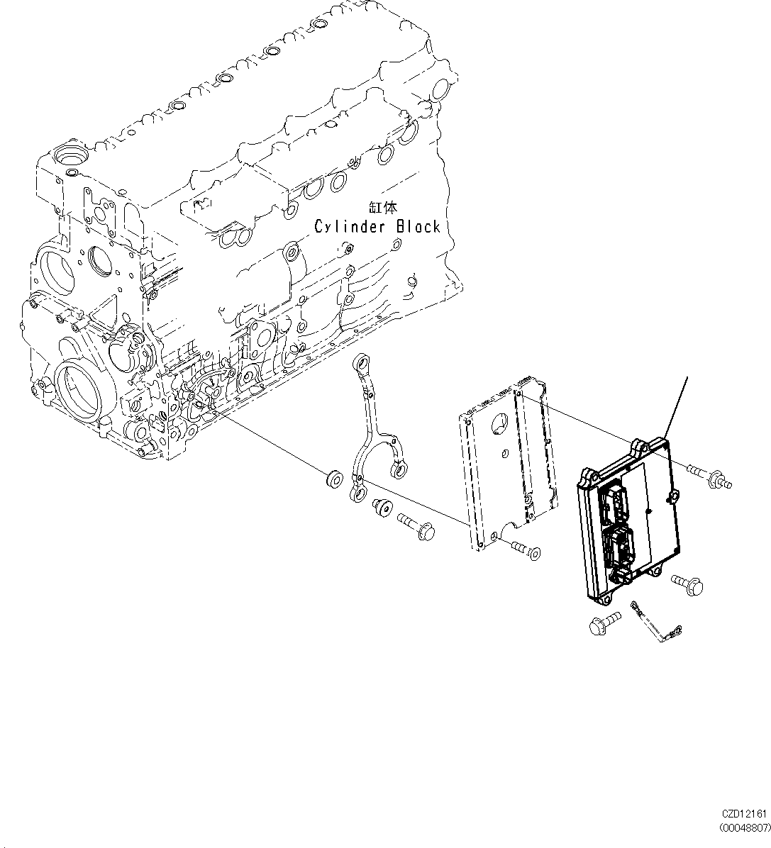 CONTROLLER ASSEMBLY 600-467-3500 KOMATSU