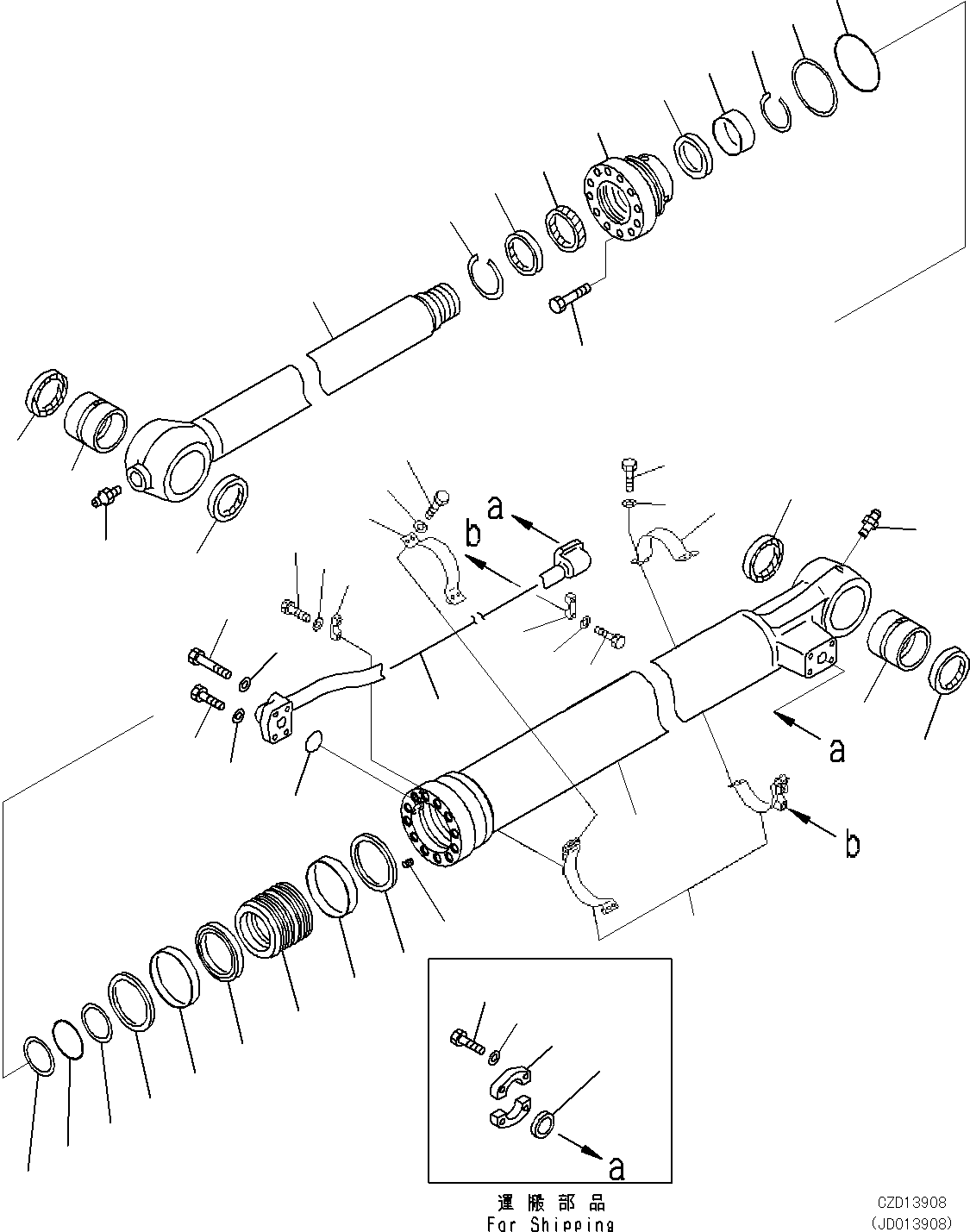 Трубка 707-86-69470 KOMATSU