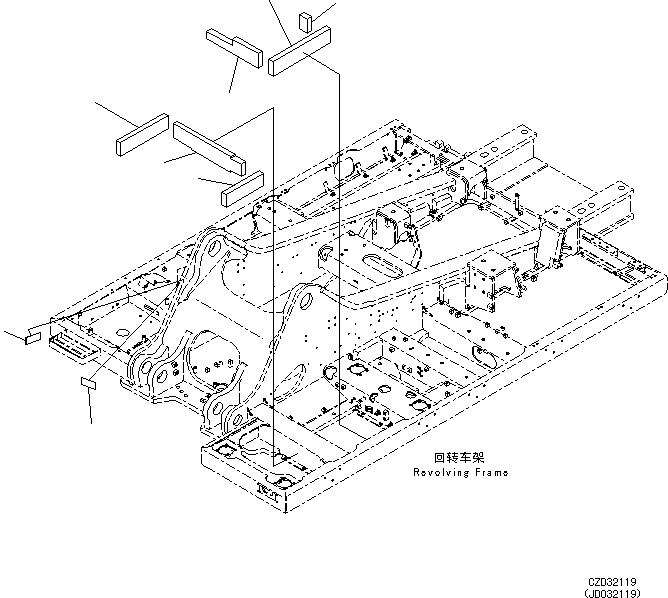 Лист 21M-46-31540 KOMATSU
