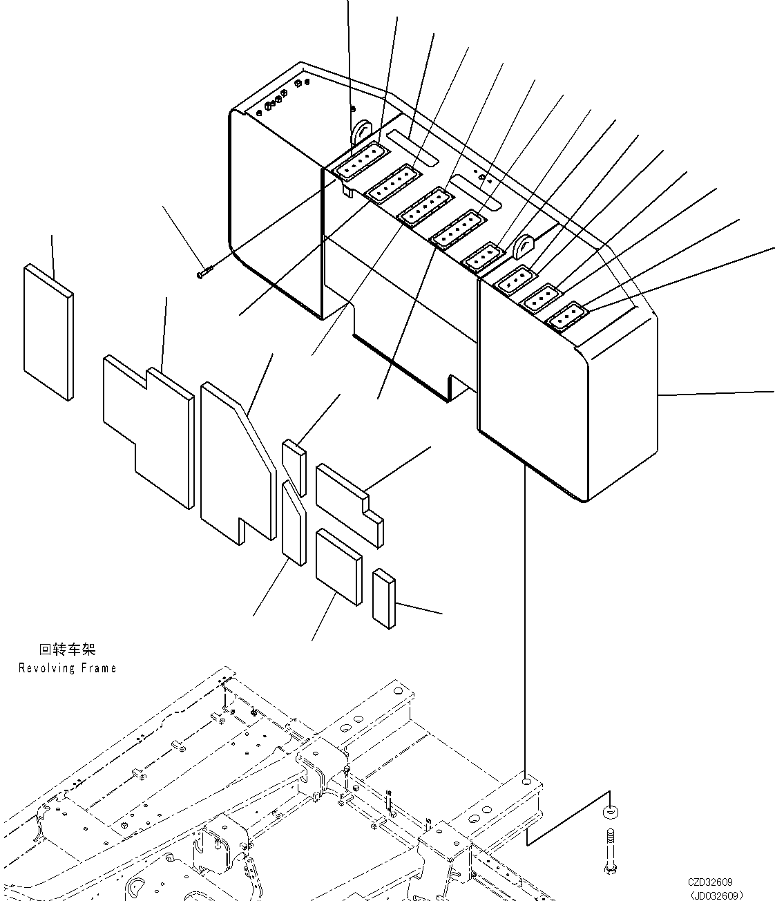 Weight, 10750Kg 21M-46-34311 KOMATSU