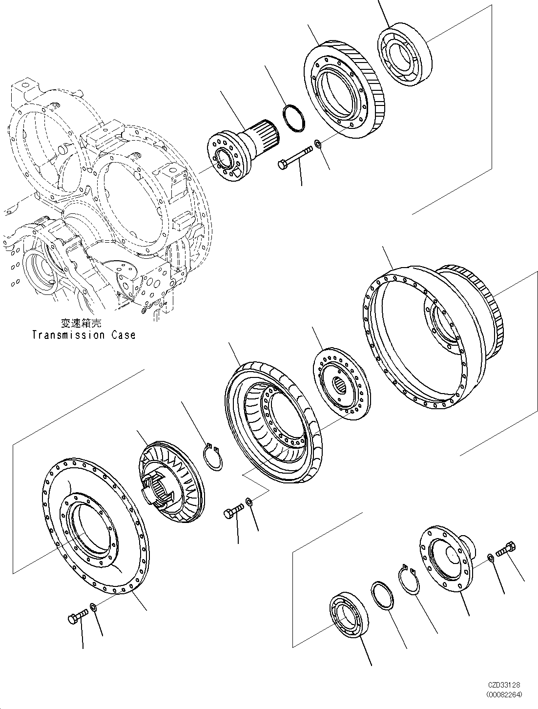 Корпус 711-47-71212 KOMATSU