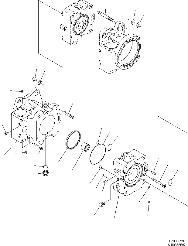 End Cap Subassembly (708-2L-05970) KOMATSU