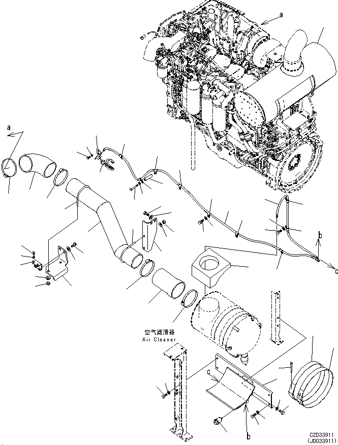 Кронштейн 21M-01-31110 KOMATSU