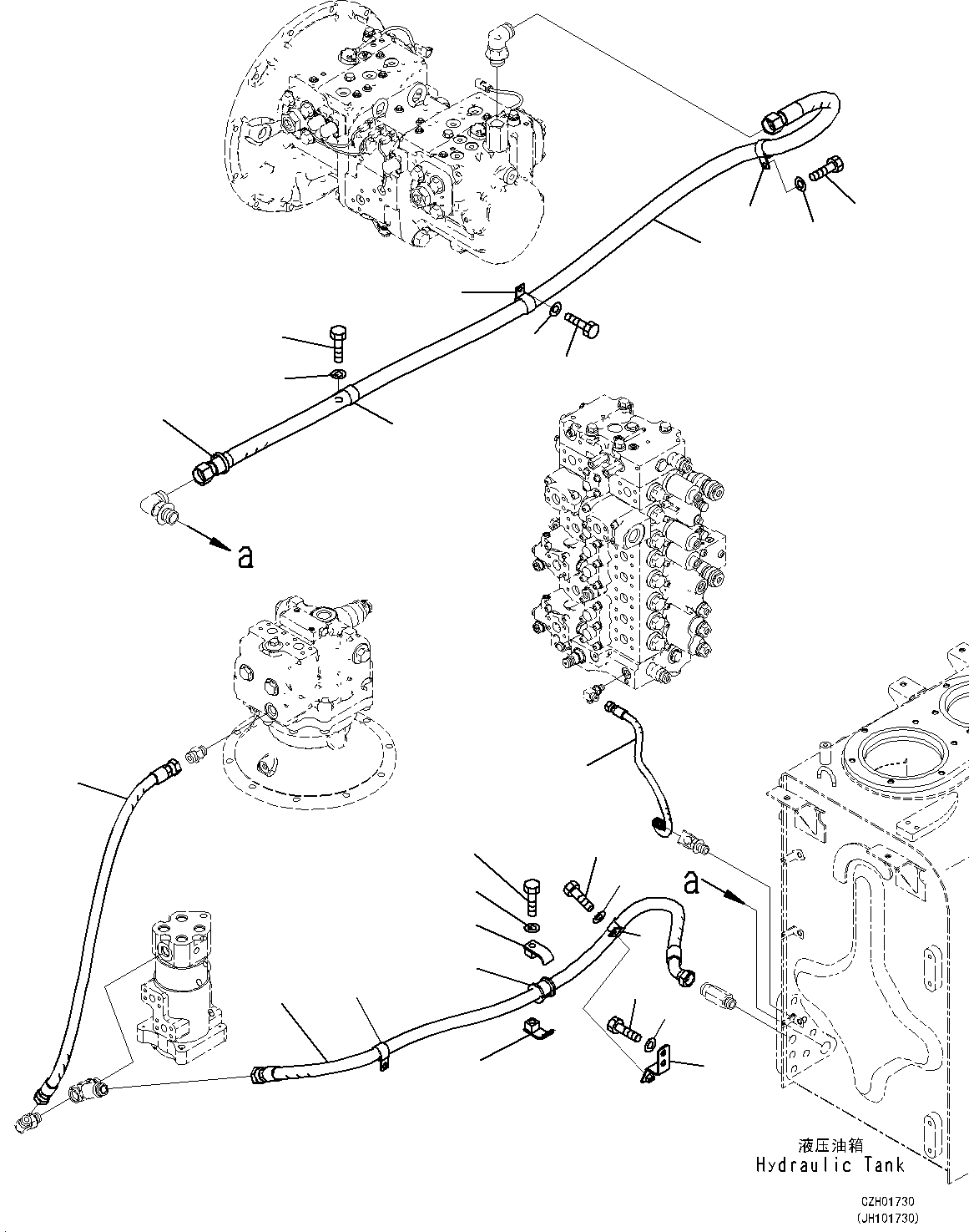 Шланг 02771-005A9 KOMATSU