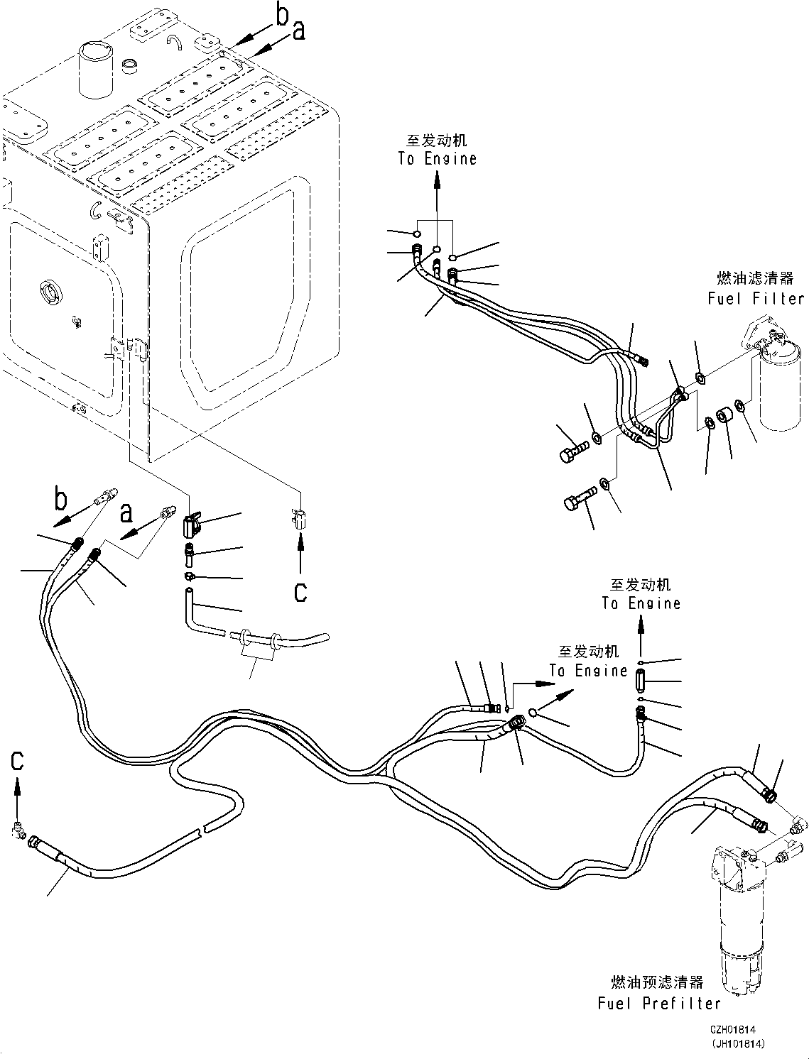 Трубка 07270-01007 KOMATSU