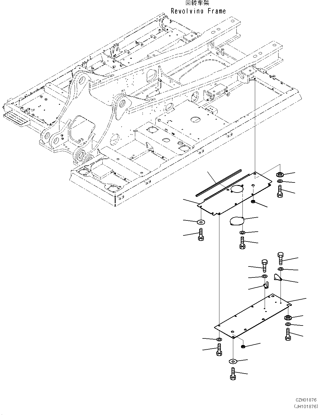 Лист 2A8-54-12160 KOMATSU