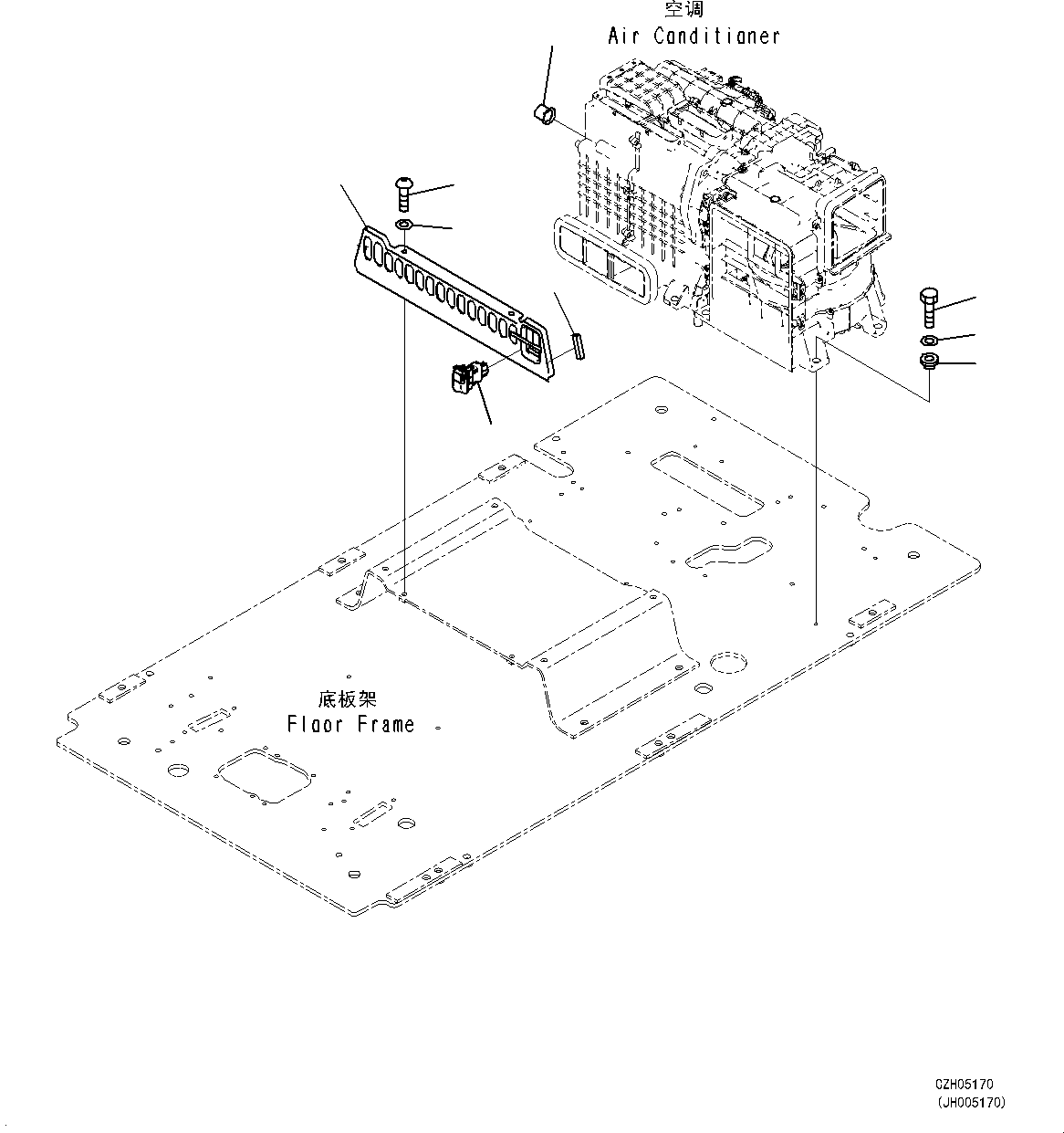 Switch, Engine Shutdown Secondary 08085-00001 KOMATSU