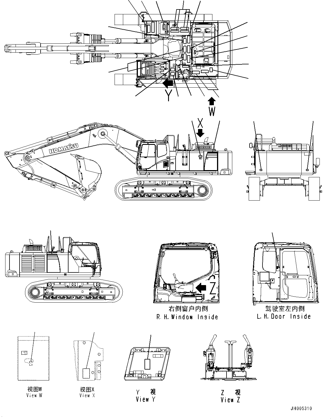 Пластина 21M-00-31160 KOMATSU